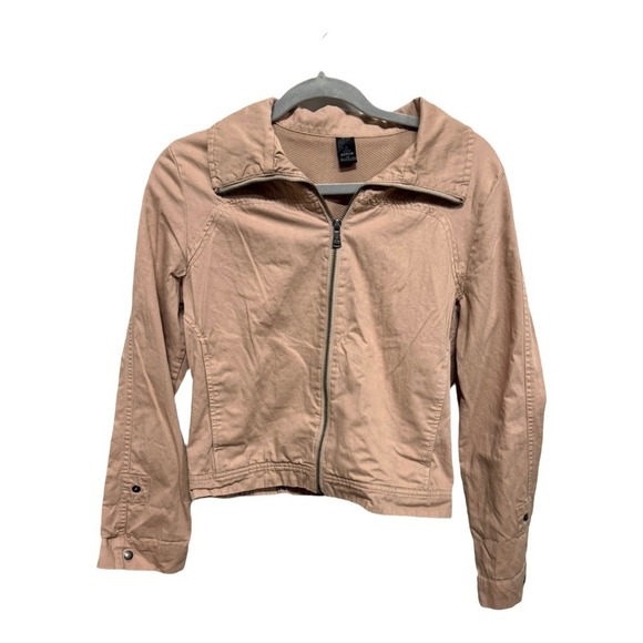 PrAna Lookout Jacket Organic Cotton Champagne Size XS Womens Utility Activr - Picture 4 of 7